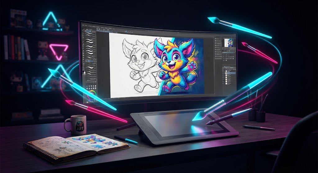 Character & Mascot Art