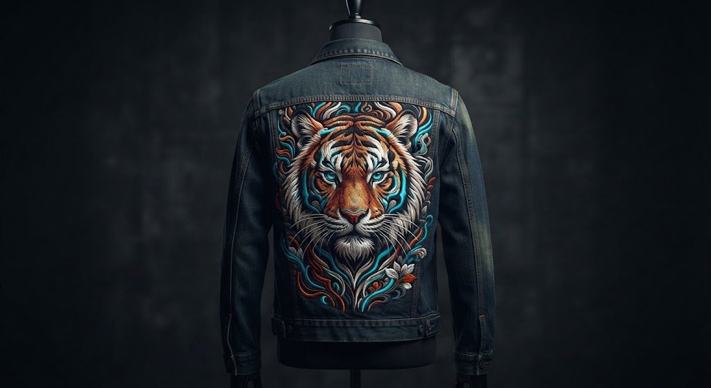 Jacket Back Embroidery